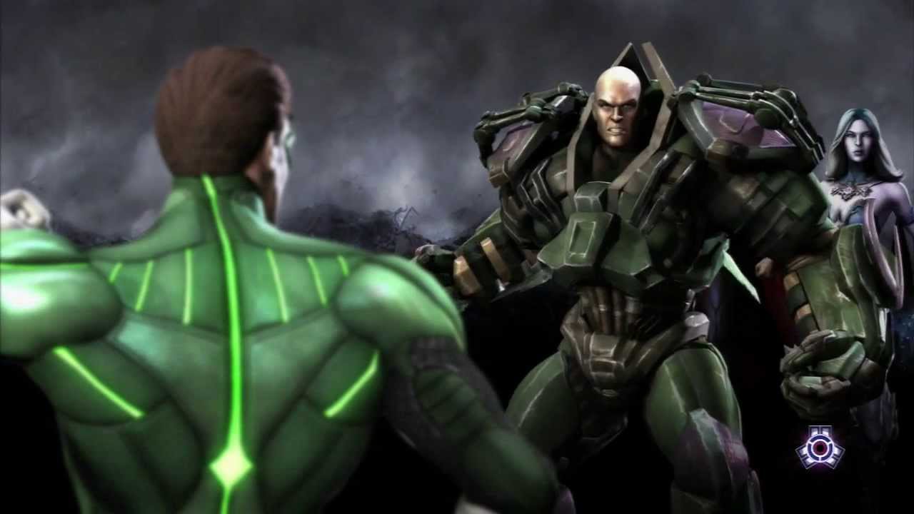 Let's Play: Injustice - GAU - Classic Battle - Regime Green Lantern + Ending!