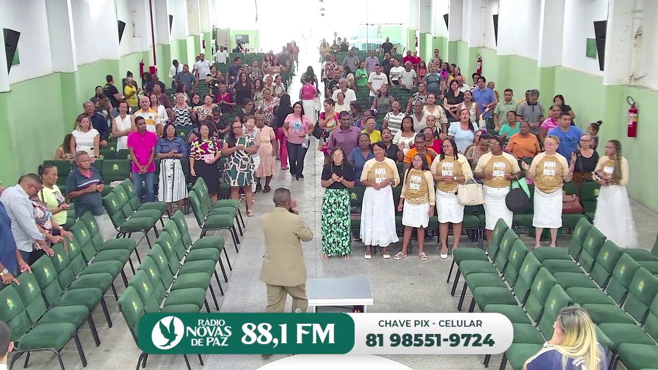 Culto de Consagração - Cenáculo Novas de paz da Cruz Cabugá