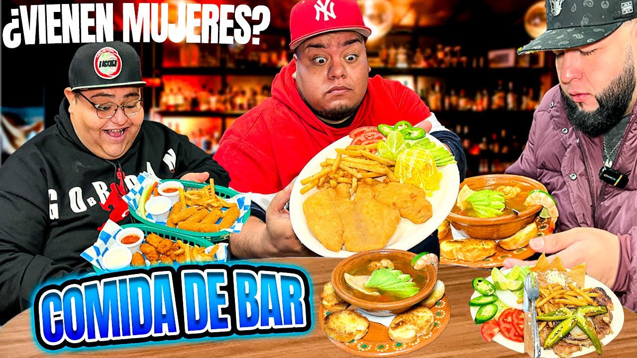 Así es la COMIDA en un BAR para B0RRACH0S|BIG&FASHION