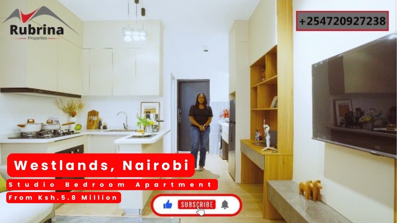 Westlands Luxury Apartments! Studio to 3BR from KSh 5.8M 🏙️✨