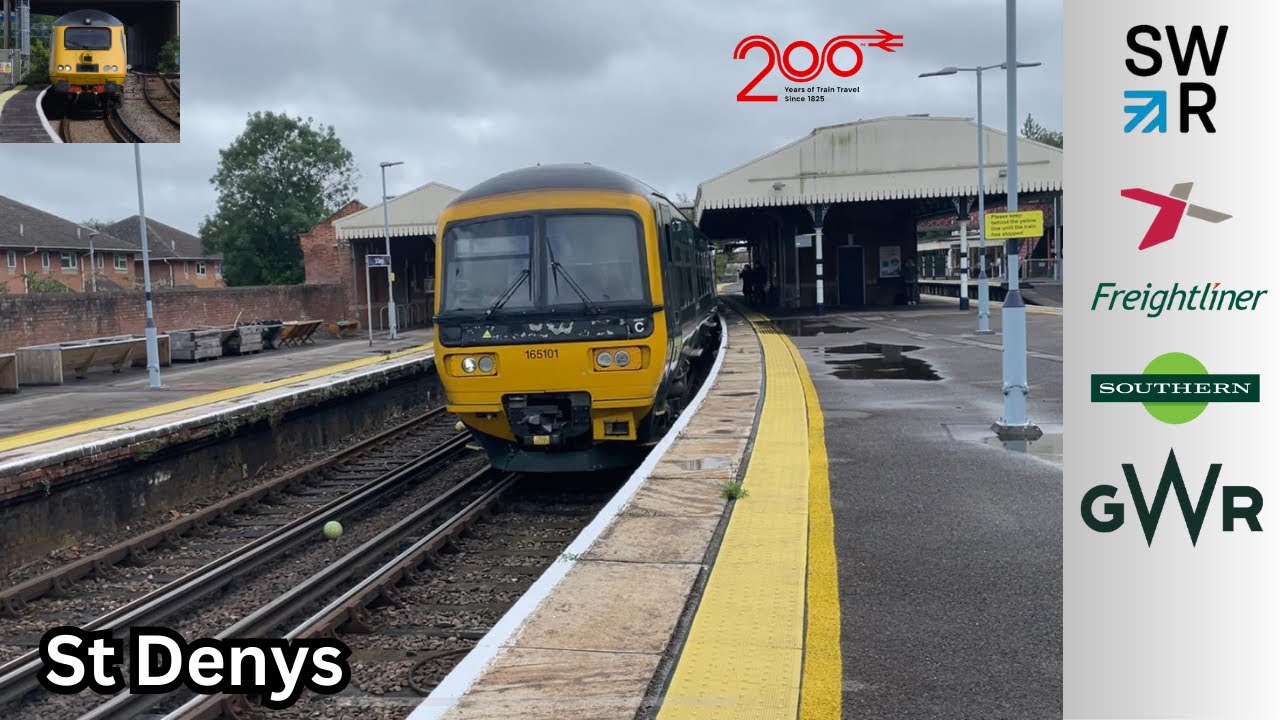Trains at St. Denys (SWML) 3/9/25