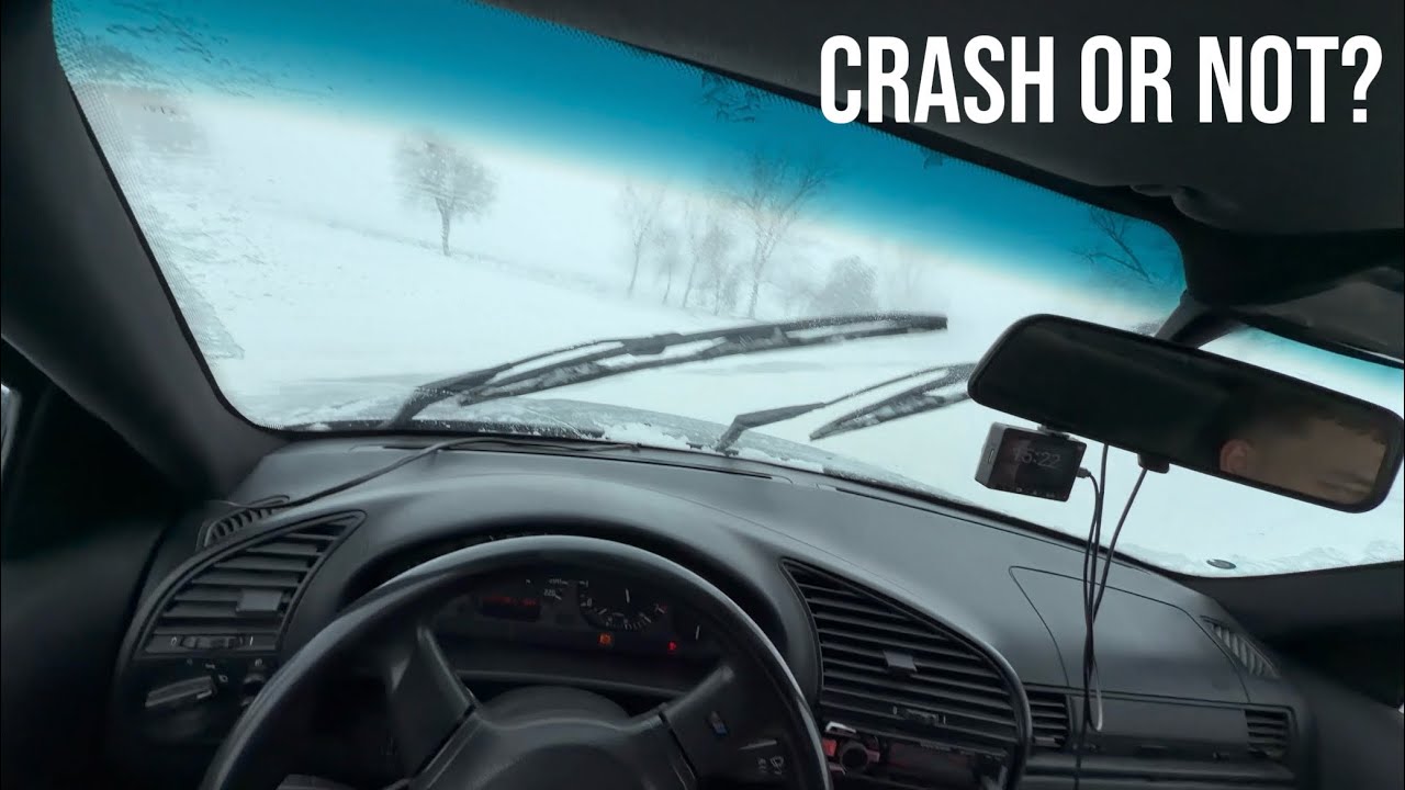 Покатушки в метель на BMW E36| BMW E36 Pov City Driving In Snow