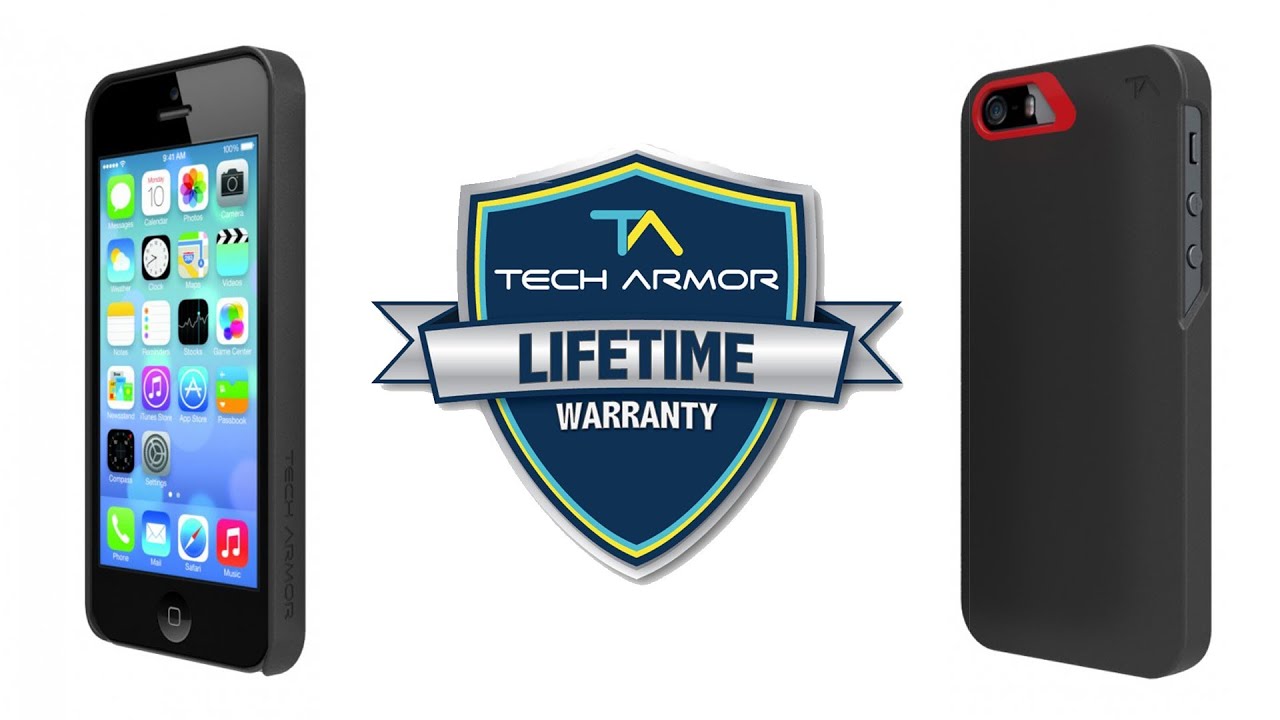 Tech Armor SlimProtect Case for iPhone 5/5S [Revie