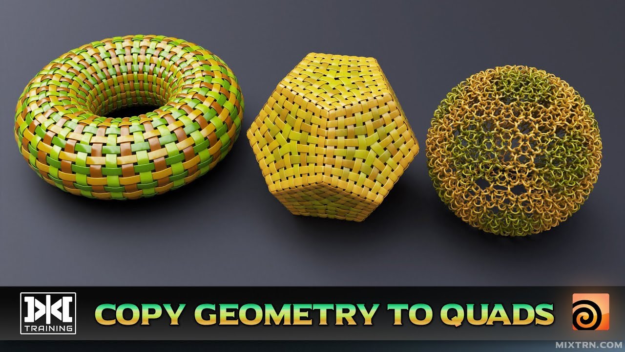 VMT - 050 - HOUDINI - Copy Geometry to Quads