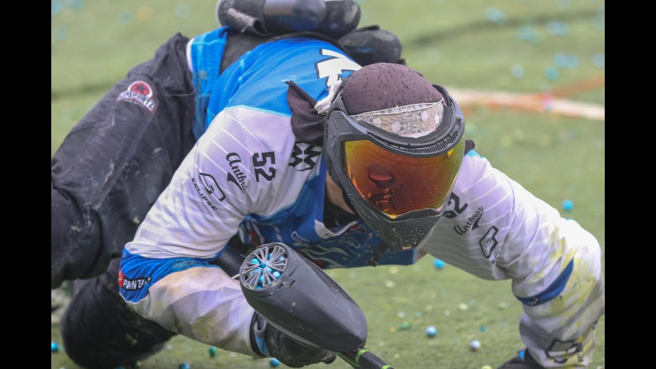 Professional Paintball Raw Footage! X-factor vs Infamous on Las Vegas NXL 2018 layout