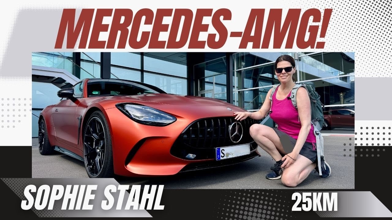 MERCEDES-AMG 🖤 IN AFFALTERBACH! 25km-Wanderung von Stuttgart nach Ludwigsburg | Juli 2024 | 4K