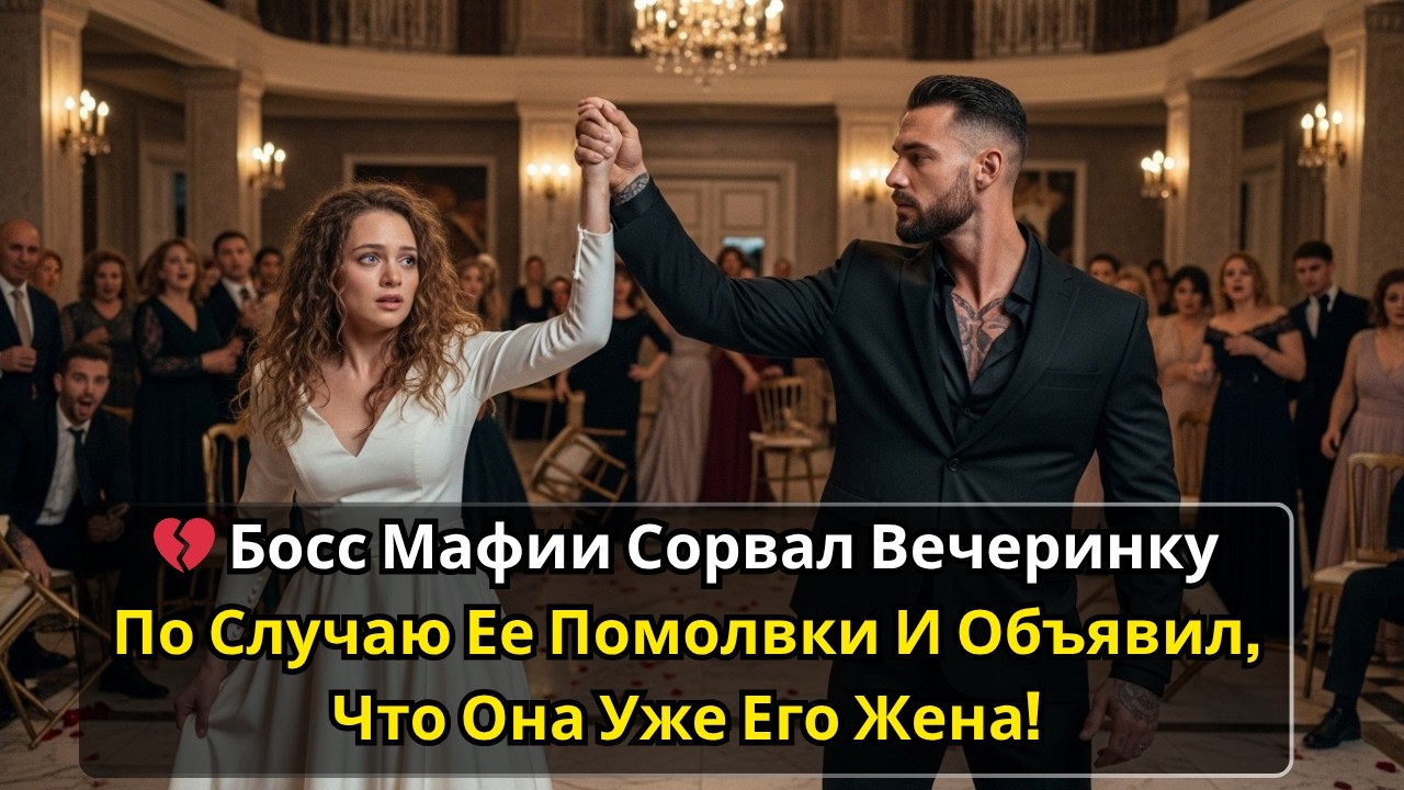 💔 Босс Мафии Сорвал Вечеринку По Случаю Ее Помолвки И Объявил, Что Она Уже Его Жена!