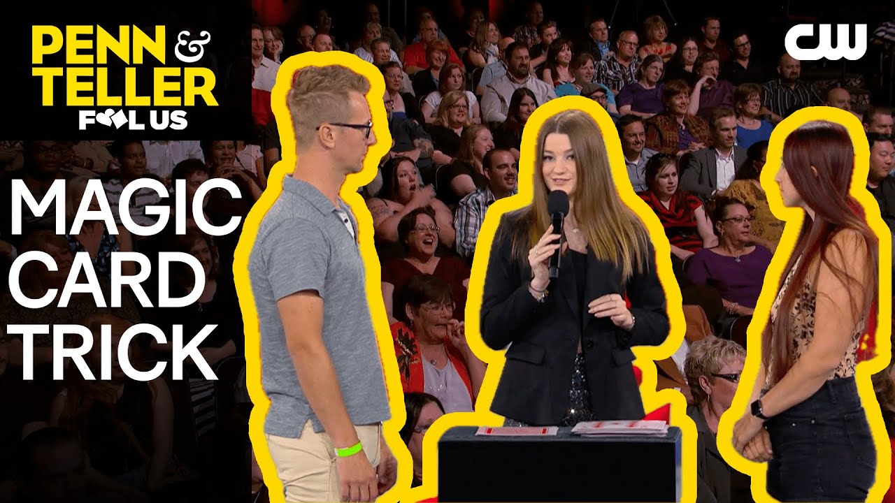 Magician Fools Penn & Teller with Card Magic Trick | Penn & Teller: Fool Us | The CW