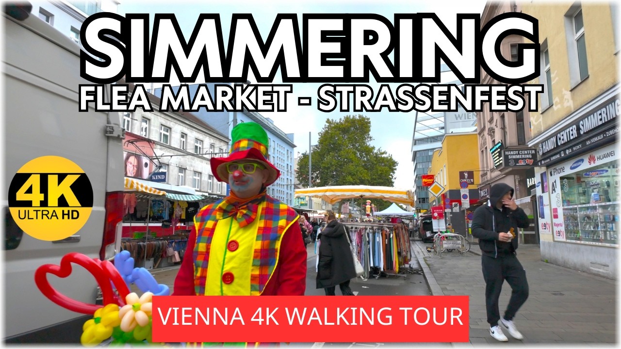 Simmeringer Stra&szlig;enfest 2024 - Vienna Virtual Tour in 4K