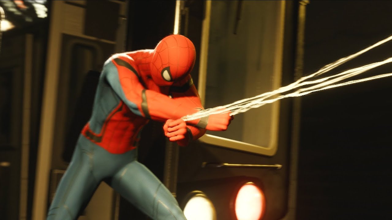 Spider-Man Stops the Train - Marvel's Spider-Man PS4