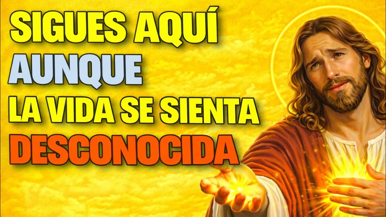 ✝ SIGUES AQUÍ, AUNQUE TODO SE SIENTA DIFERENTE AHORA | LA PALABRA DIARIA DE DIOS