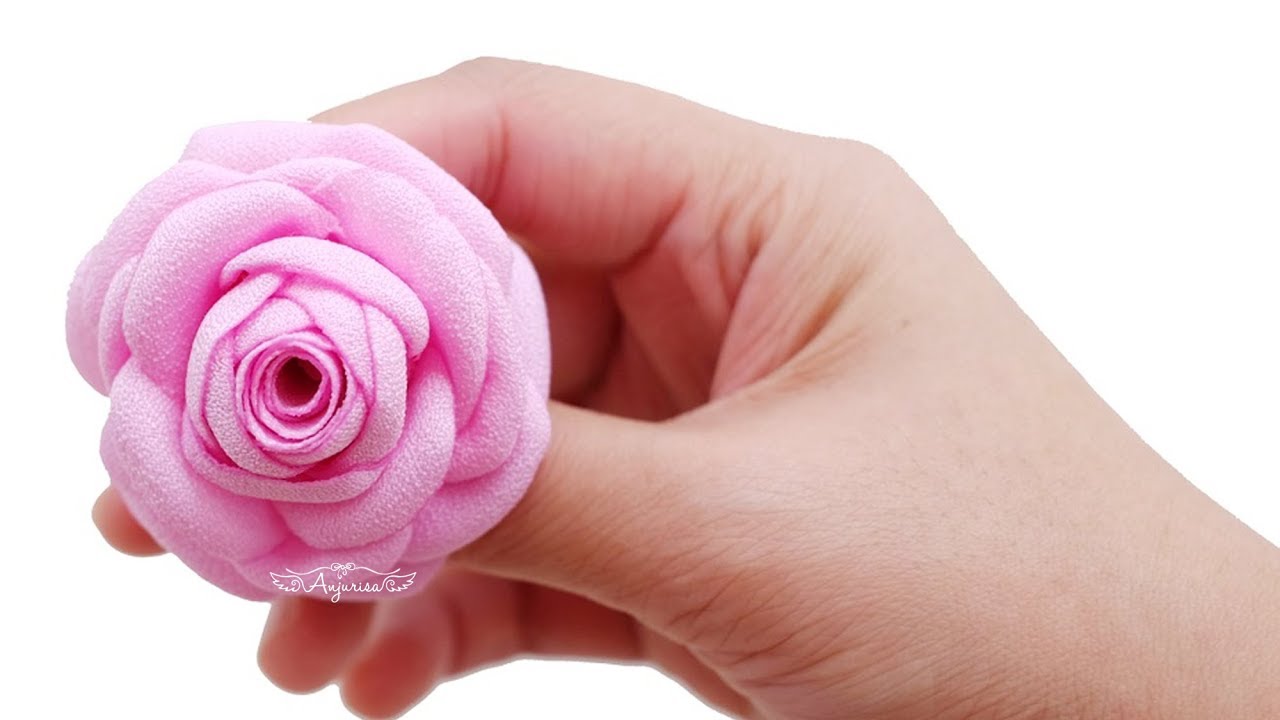 Bloomy Rose Tutorial | Fabric Flower DIY