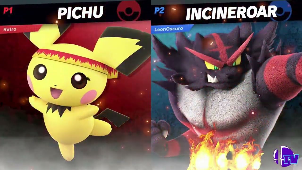 Shark Tank #152 Winners Round 1 - Retropix (Pichu) Vs. DarkLion (Incineroar) - SSBU Tournament