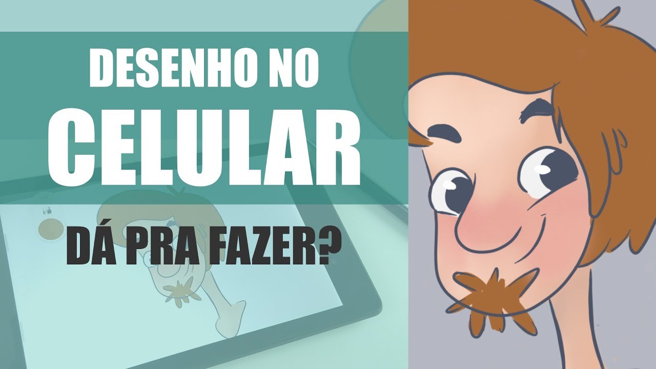 Tem como desenhar no celular/tablet? | Desenhando no celular e tablet