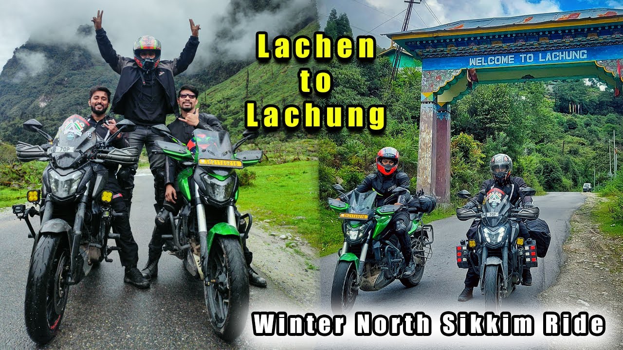 Lachen to Lachung Road Condition | Lachen to lachung Ride | North Sikkim Ride 2022 | part - 04😭