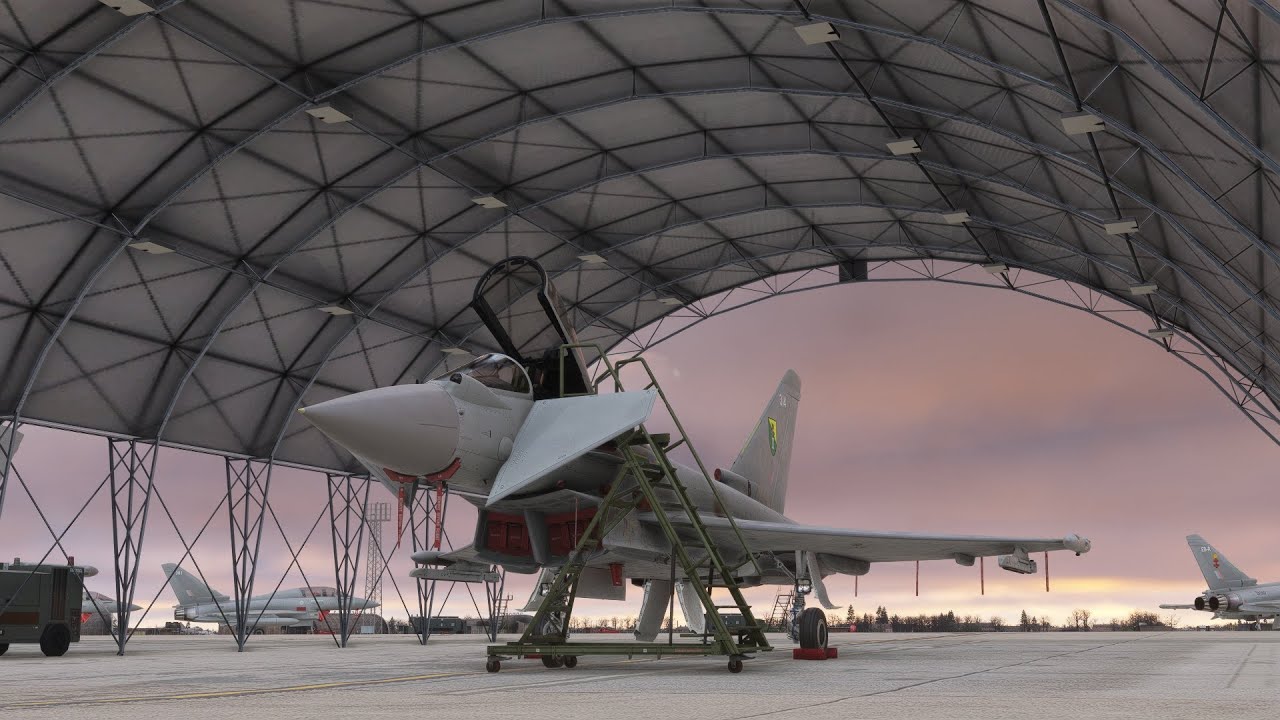 Прямая трансляция полетов на истребителе IndiaFoxTecho Eurofighter Typhoon в Flight Simulator 2024.