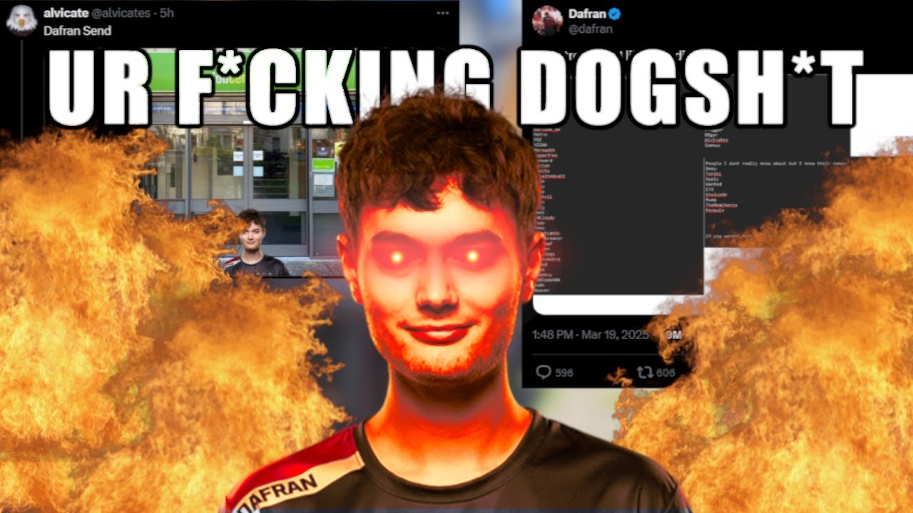 I Made DAFRAN RAGE So HARD He QUIT Overwatch AGAIN