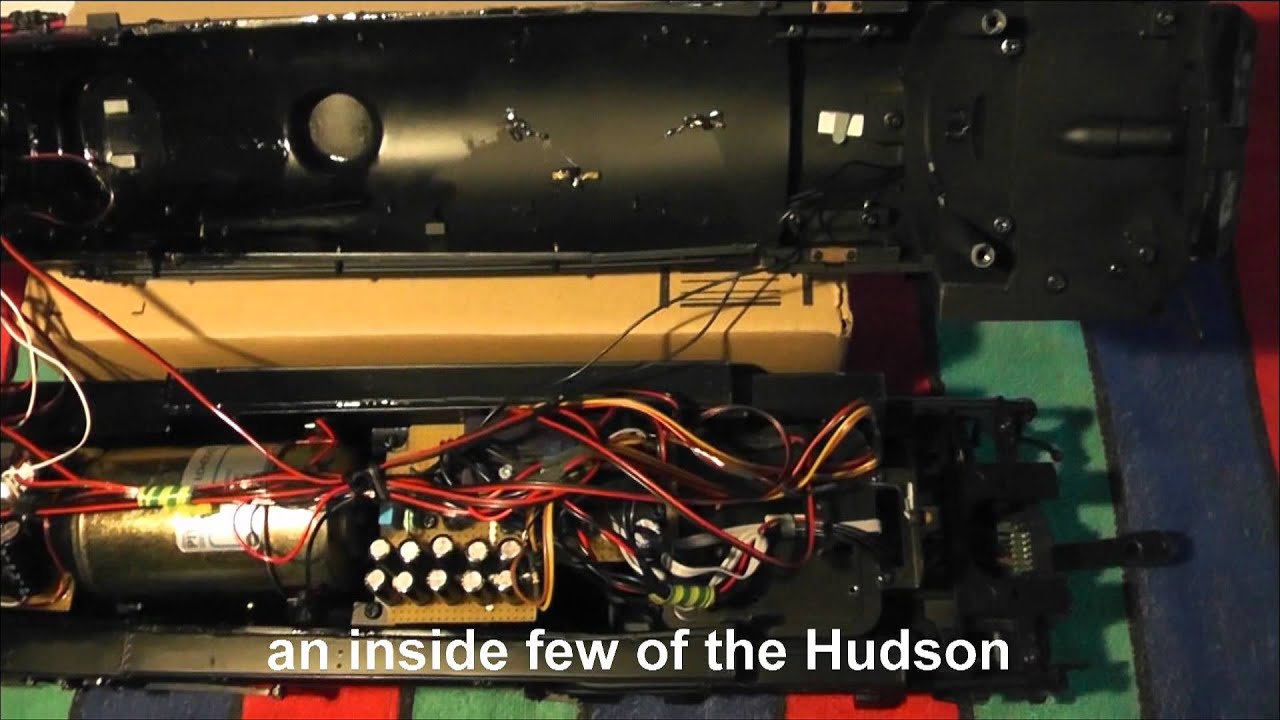 Indoor g scale smoke generator inside the Hudson