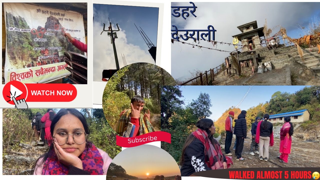 Went Syangja dahare deurali mandir with family and cousins😊#fun #love #enjoy #familytime #syangjali 