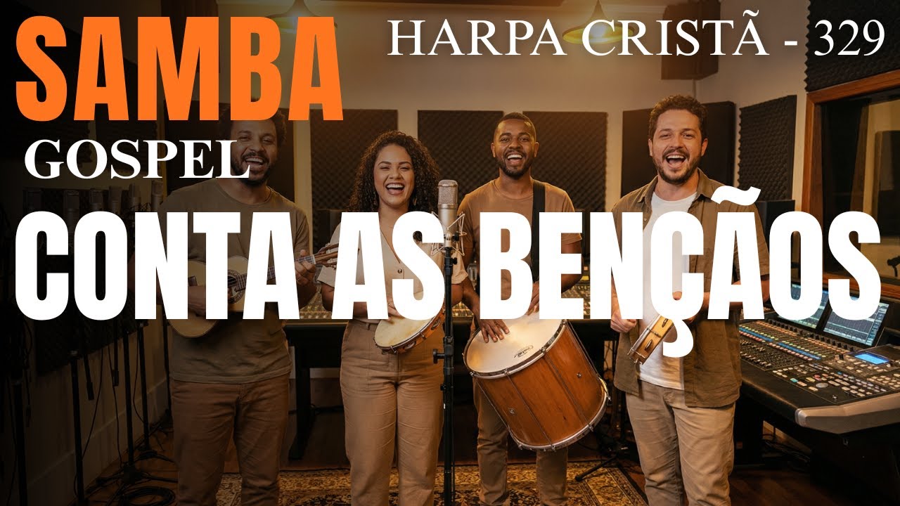 Samba Gospel - Hino da Harpa Cristã 329  “CONTA AS BENÇÃOS