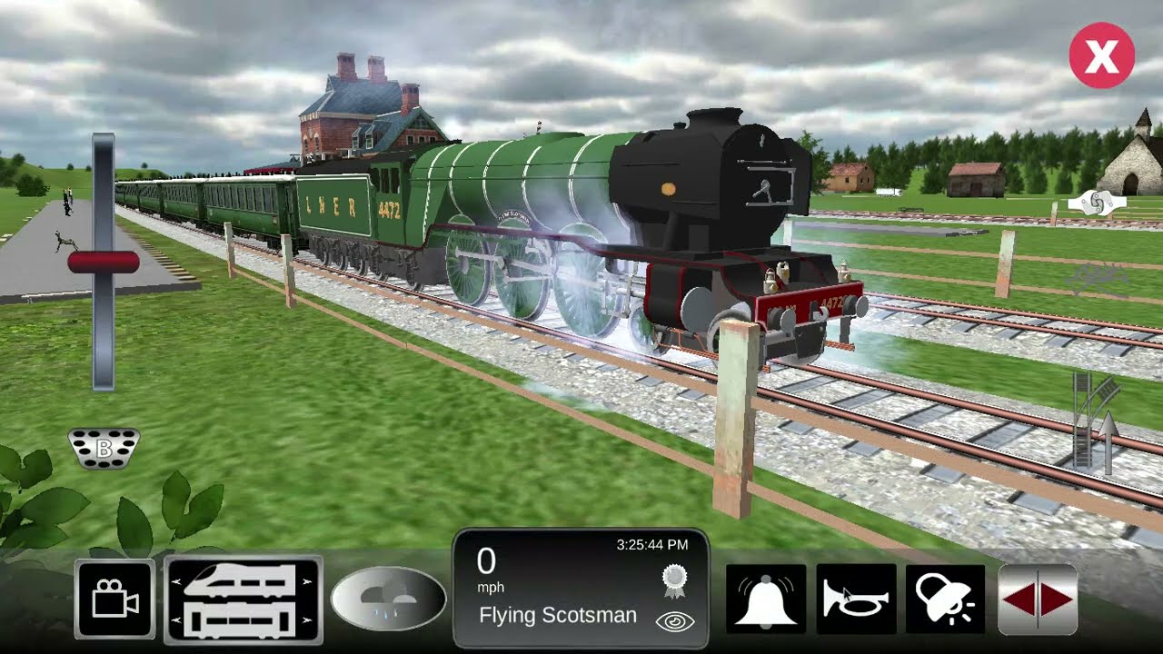 Flying Scotsman on Train Sim! Merry Christmas 2024!