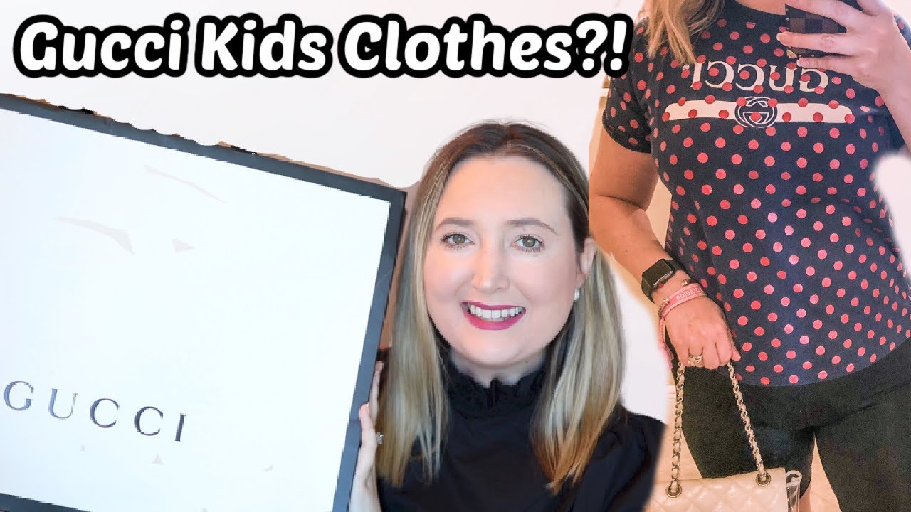 Adult Tries On Designer Kids Clothes!