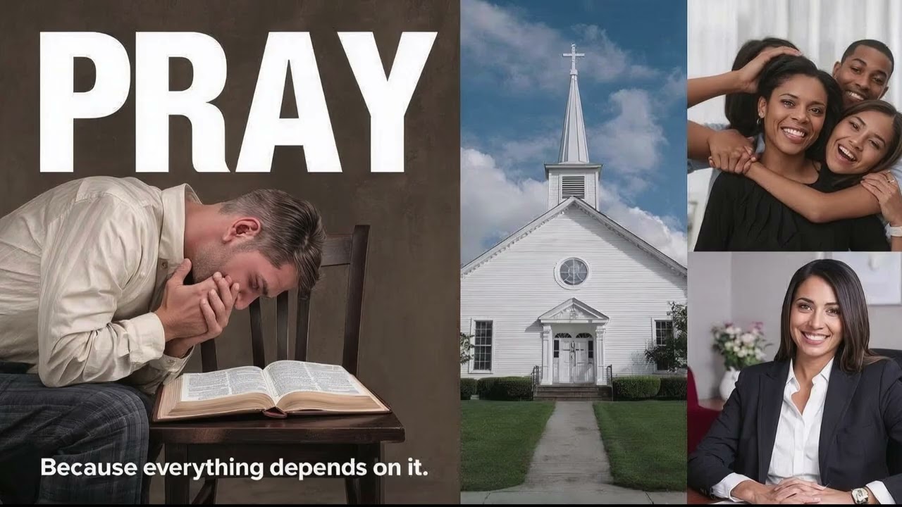 Pray. Because Everything Depends on It.
