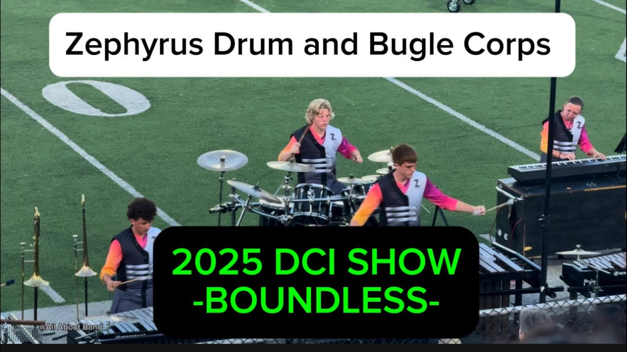 Zephyrus Drum and Bugle Corps~ BOUNDLESS ~ (from Tulsa, Oklahoma) 2025 DCI Show 