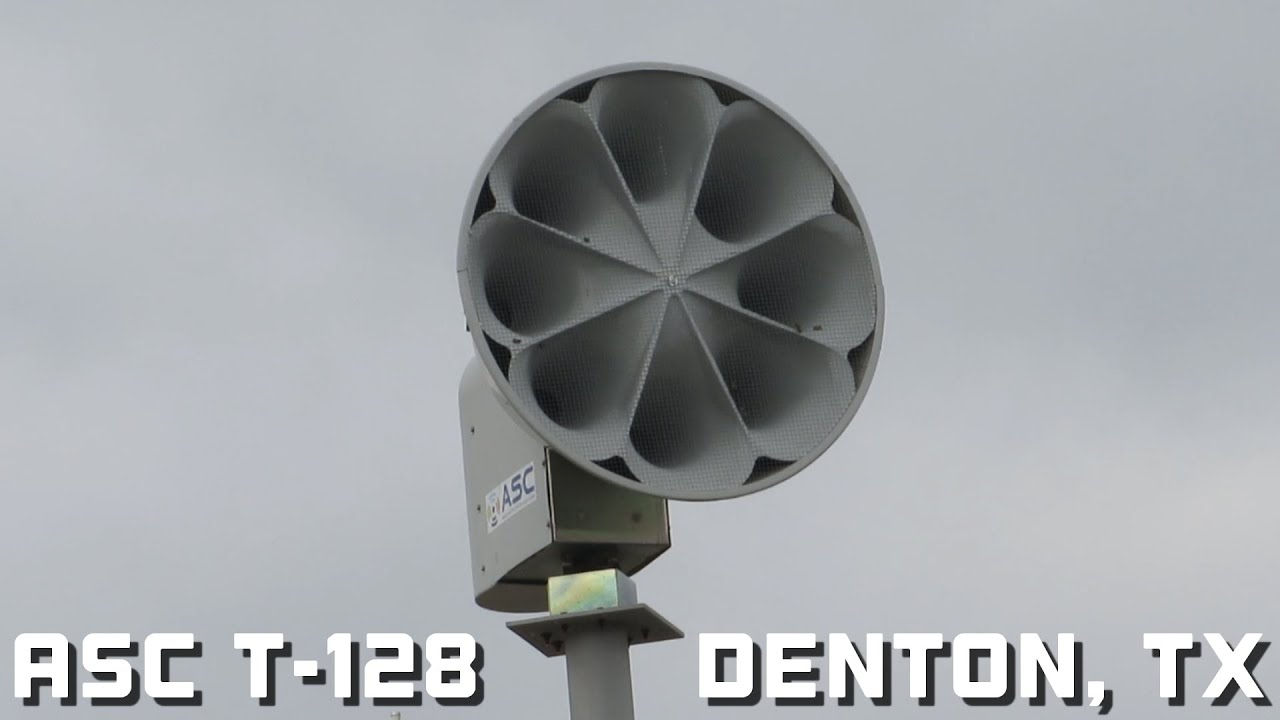 Weird ASC T-128 | Full Alert | Denton, Texas