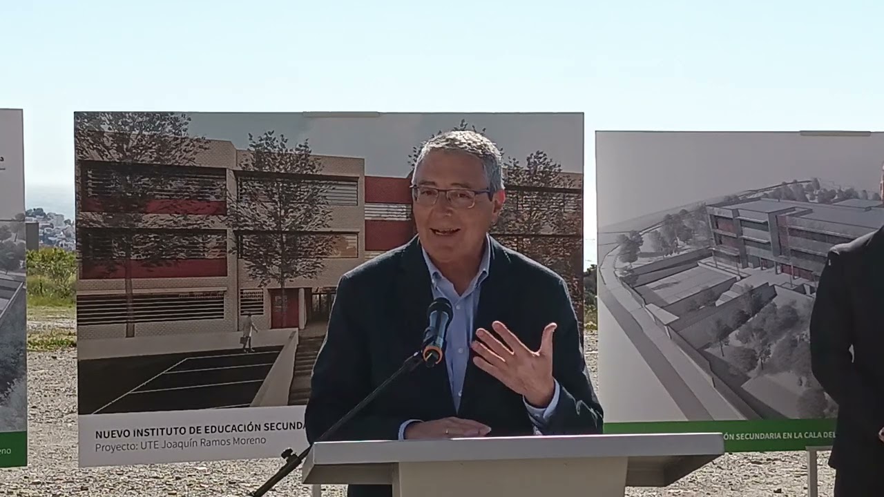 Presentación del proyecto licitación obras IES Cala del Moral.