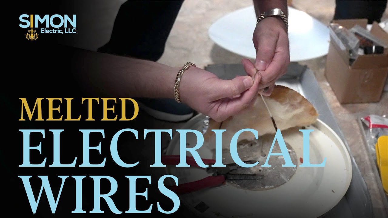 Melted Electrical Wires Danger & Repair | Electrician in Palm Beach County FL