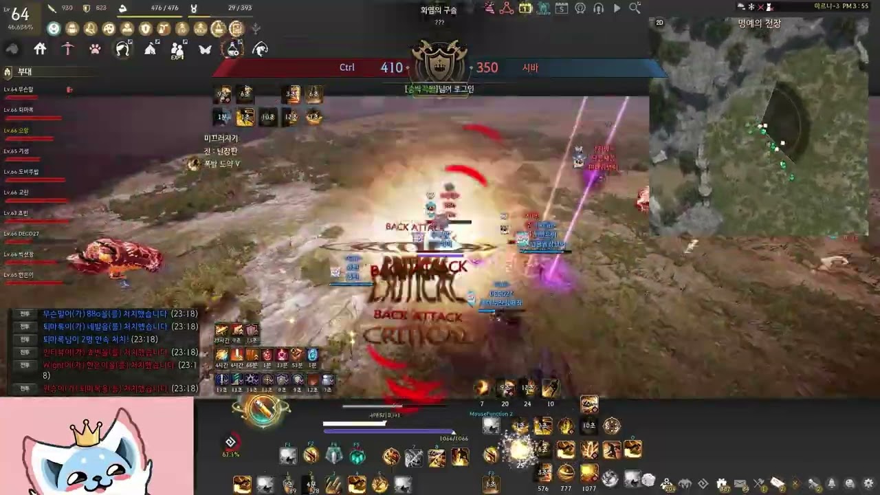 검은사막 데드아이 PVP 길드리그 | BDO Deadeye PVP Guild League | Ctrl vs. 시바 #2