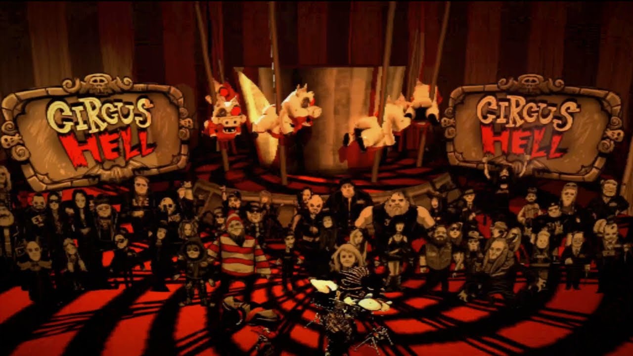 RAVEN BLACK - Circus Hell (Official Video)