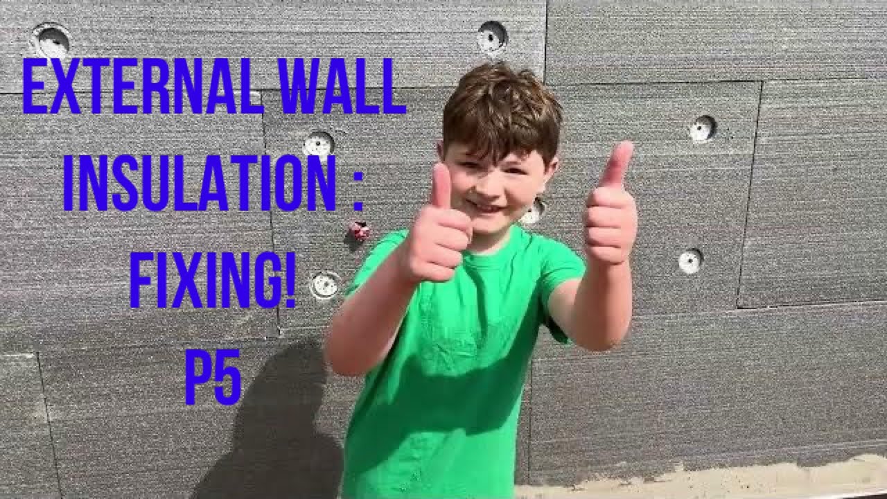 External wall Insulation EWI Part 5 Mechanical fixing