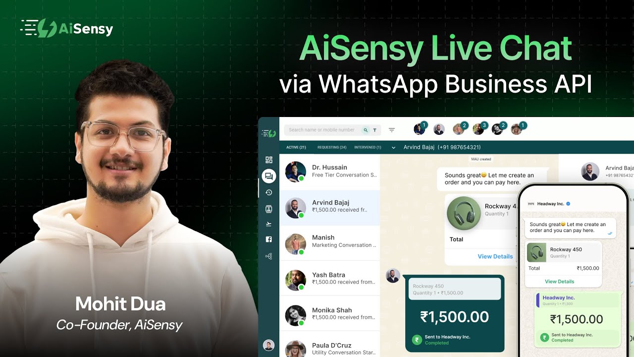 How to Use AiSensy's Live Chat Feature on WhatsApp? | Step-by-Step Guide