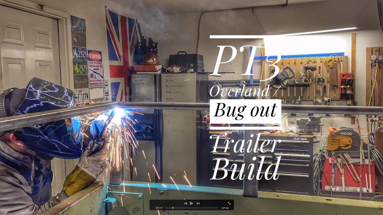 Overland / Bug Out Trailer Build PT3