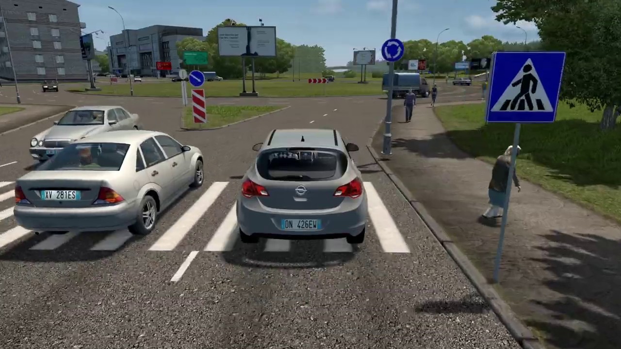 City Car Driving 1.5.9 Opel Astra