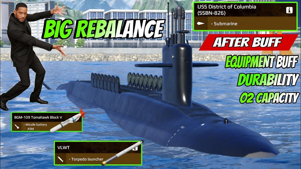 USS District of Columbia Got Big Rebalance🔥Let's Try This - Modern Warships 