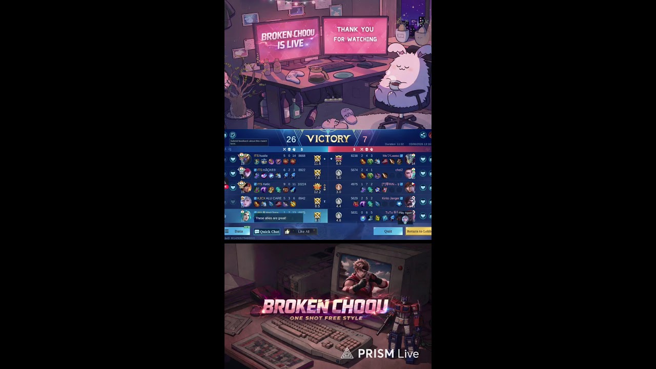 LIVE | INDIA NO.19 CHOU 🔥 MMR PUSH TO GLOBAL RANK | Road to Top 10 🇮🇳
