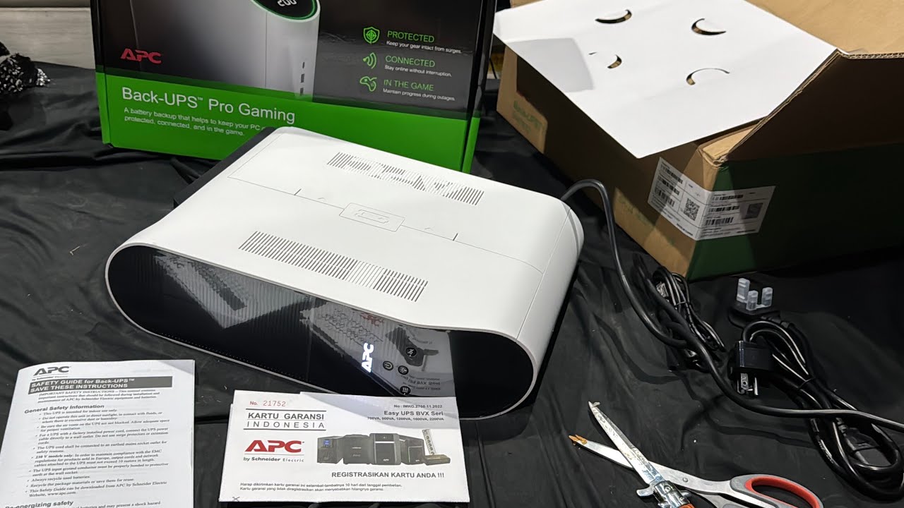 Unboxing APC Back-UPS Pro Gaming dapet harga 7 JUTAAN buset… UPS Personal termahal ini mah