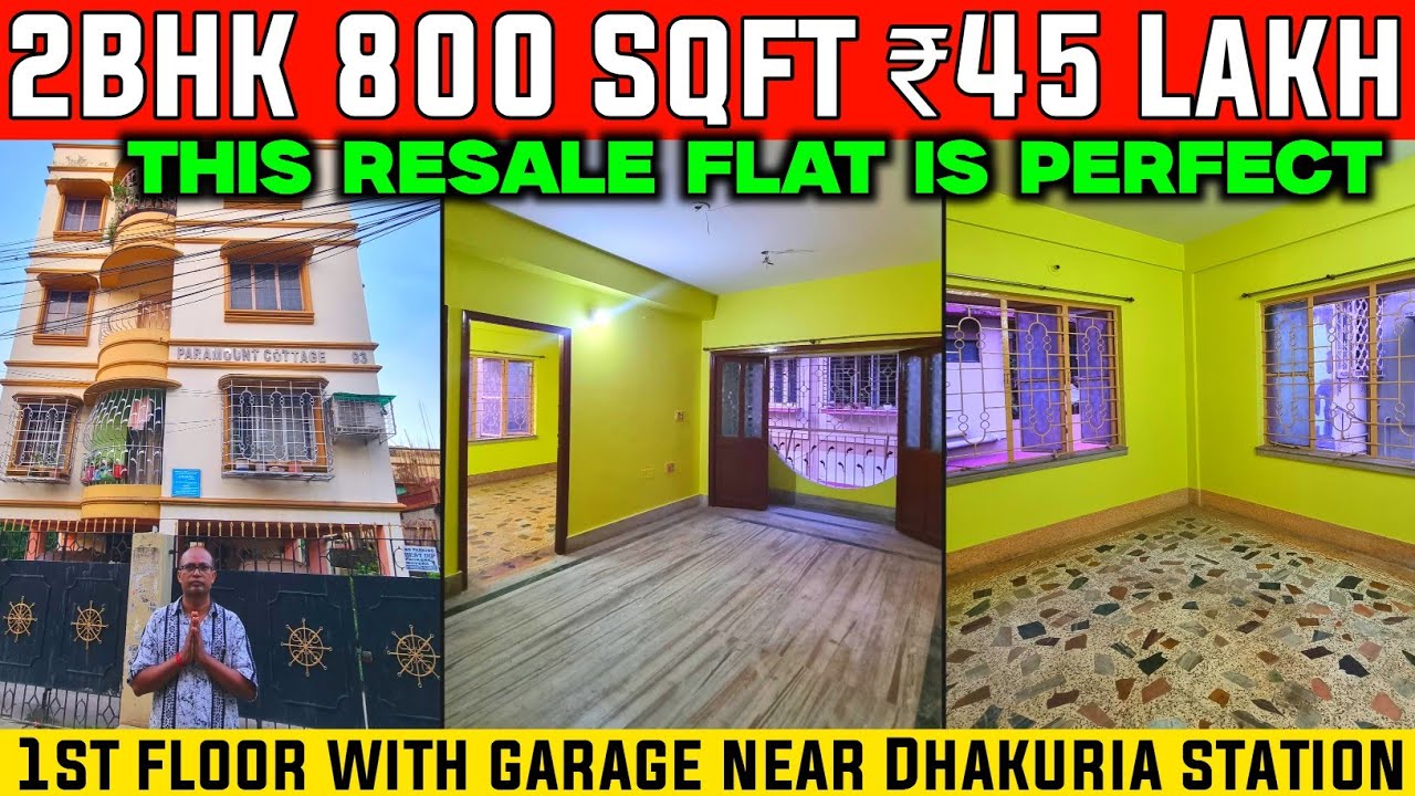 🛑SOLD🛑 P-24 | 2BHK 800 Sqft Resale Flat 1st Floor with Garage💥₹45 Lakh Ready to Move✅