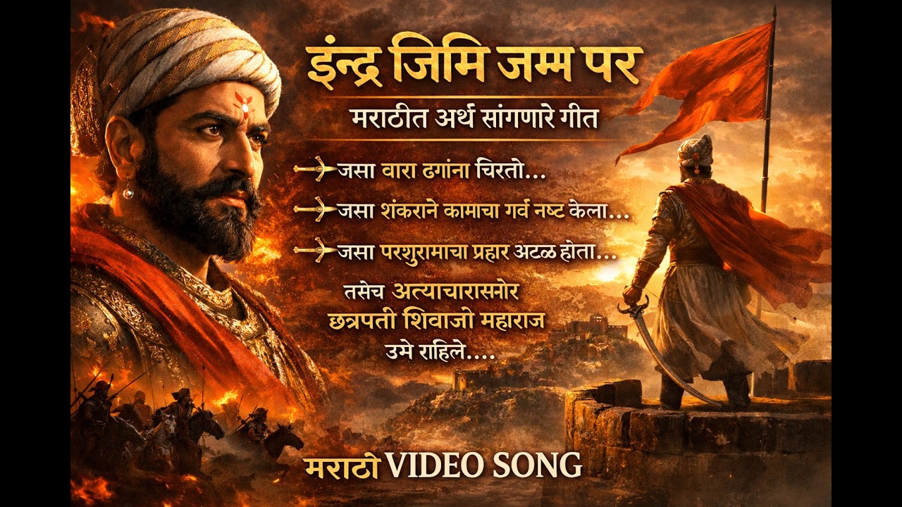 Explained in Marath | Epic Song | Hindavi Swaraj Anthem | Chatrapati Shivaji Maharaj Ser Shivraj