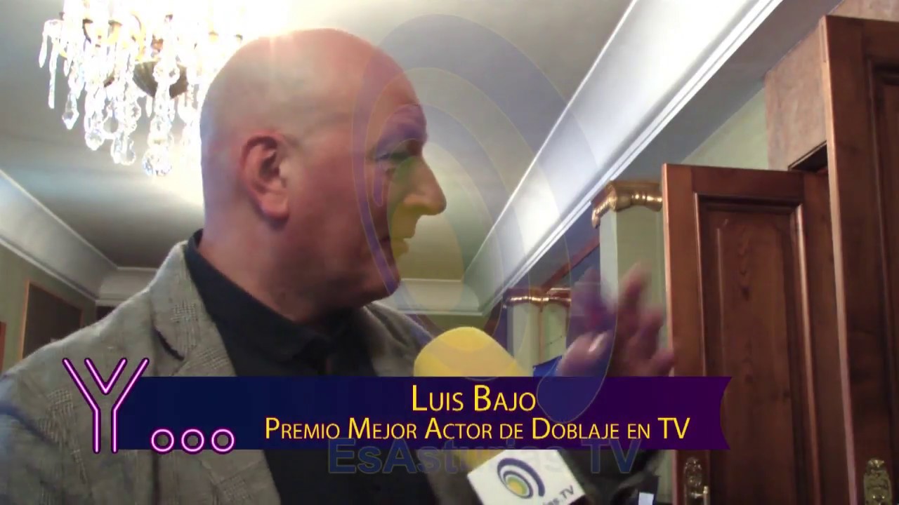 LUIS BAJO - Premio TAKE 2018 a mejor actor en televisión