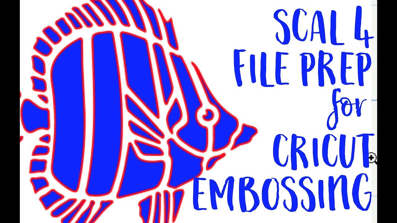 Cricut Embossing Prep w/SCAL4