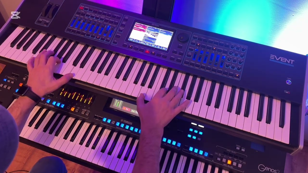 Ketron Event vs Yamaha Genos 2 Acoustic Real Style