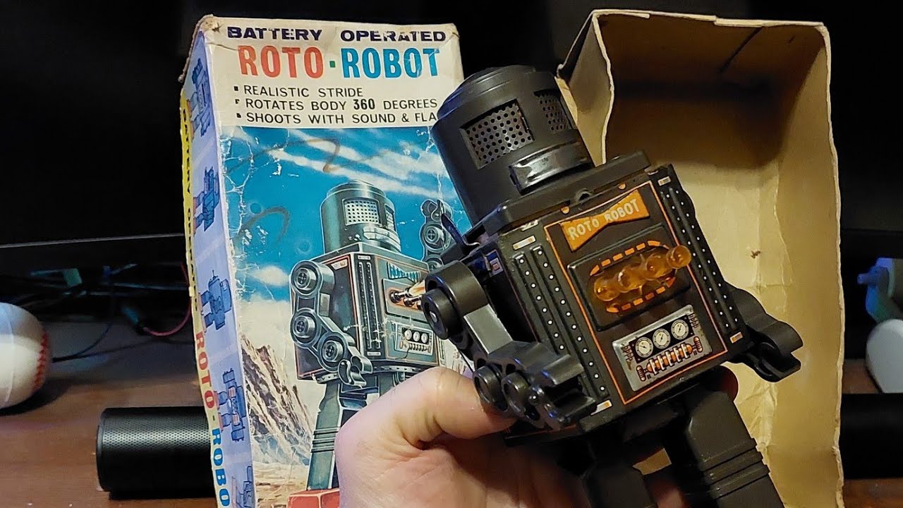 ROTO-ROBOT by SH Horikawa Battery Operated 1960's Japan