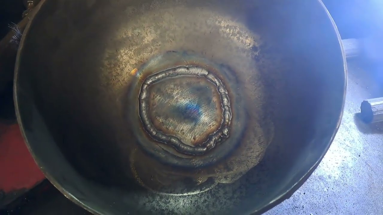 Hole in my bottom!  Cauldron repair 