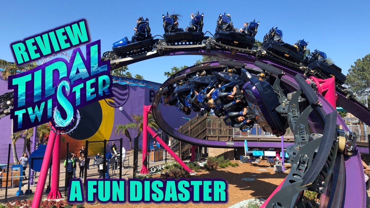 Tidal Twister Review, SeaWorld San Diego Skyline Attractions Skywarp | A Fun Disaster
