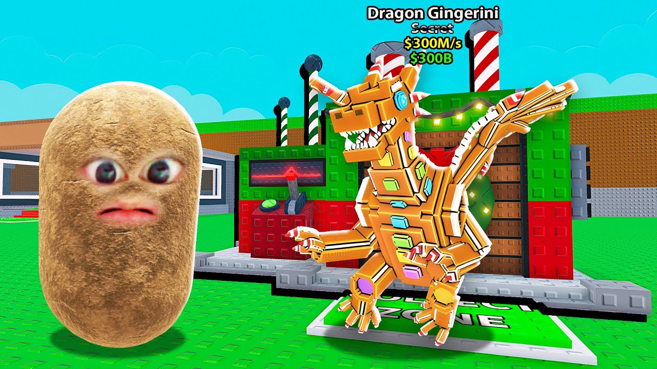 新しい超激レアのクリスマスドラゴンを盗むロブロックス (Roblox)