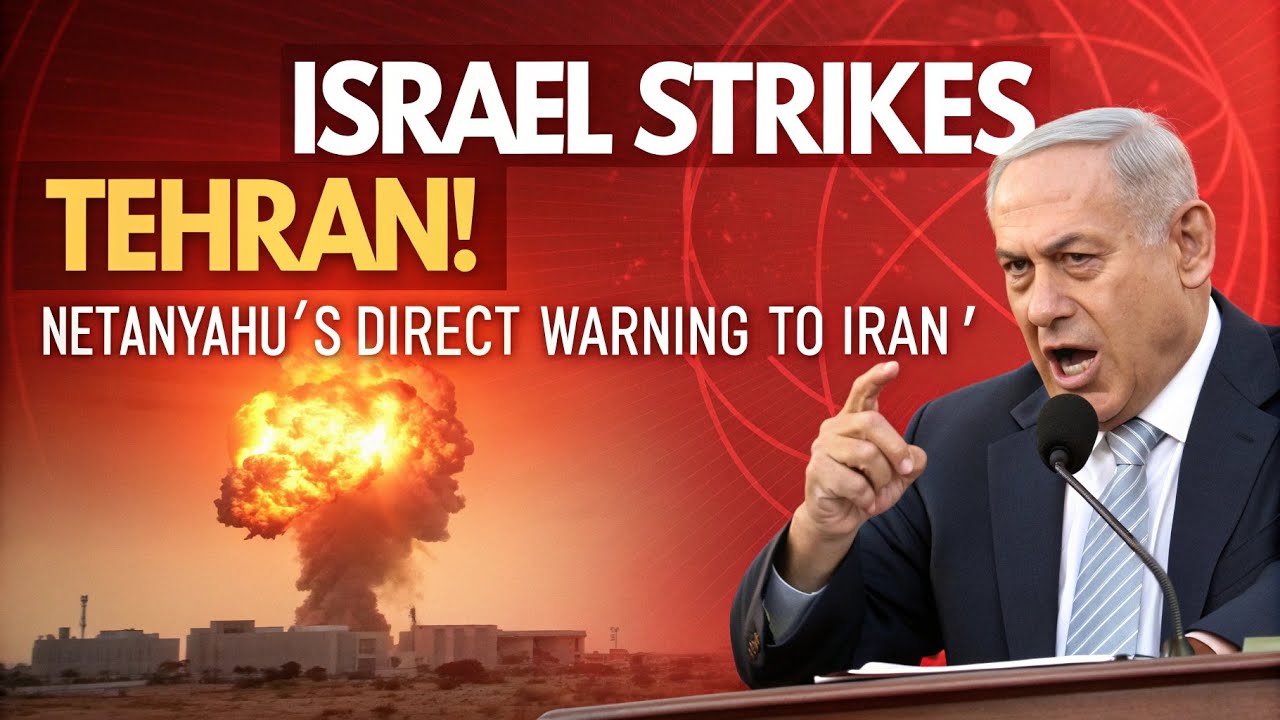 Breaking: Israel Strikes Tehran &mdash; Netanyahu&rsquo;s Bold Warning to Iran!